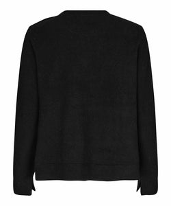 Filizia Knit Sweater | Black Solid | Masai Copenhagen