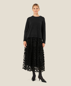 Filizia Knit Sweater | Black Solid | Masai Copenhagen