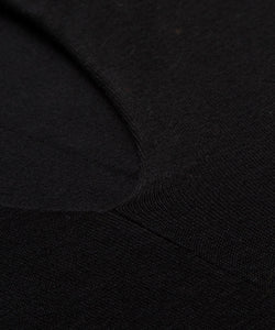 Farah Knit Poncho, Black Solid | Meison Studio Presents Masai