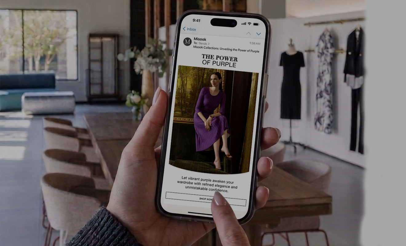 The same campaign running in market on a mobile handset