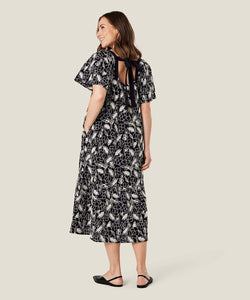 Neia Tie-Back Short Sleeve Dress | Masai Copenhagen