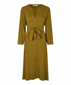 Nyrai Split Neck Midi Dress | Masai Copenhagen