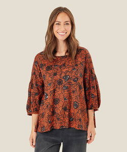 Dilu Puff Sleeve Blouse | Masai Copenhagen