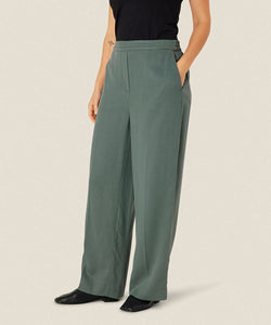 Pippie Wide-Leg Pants | Balsam Green | Masai Copenhagen