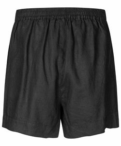 Pinjaba Linen Shorts | Black Solid | Masai Copenhagen