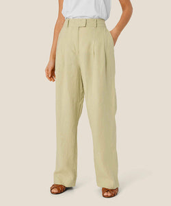 Perli Wide-Leg Linen Pants | Bog | Masai Copenhagen