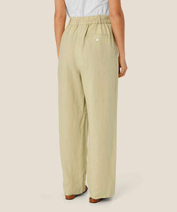 Perli Wide-Leg Linen Pants | Bog | Masai Copenhagen