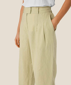 Perli Wide-Leg Linen Pants | Bog | Masai Copenhagen