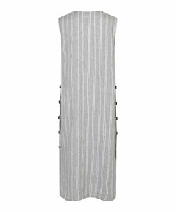 Nukus Linen Striped Dress | Bog Print | Masai Copenhagen