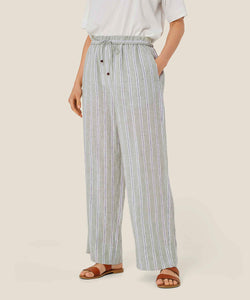 Penla Linen Striped Pants | Bog Print | Masai Copenhagen