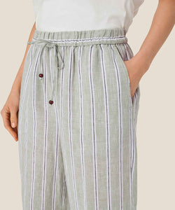 Penla Linen Striped Pants | Bog Print | Masai Copenhagen