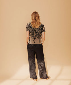 Patty Wide-Leg Pants | Black Solid | Masai Copenhagen