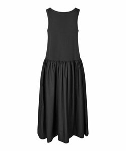 Naha Sleeveless Dress | Black Solid | Masai Copenhagen