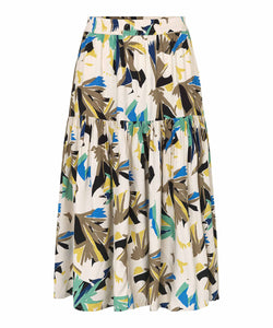 Subira Skirt | Dusky Green Print | Masai Copenhagen