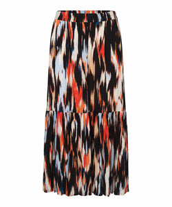 Signe Maxi Skirt | Hibiscus Brush Print | Masai Copenhagen