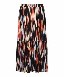 Signe Maxi Skirt | Hibiscus Brush Print | Masai Copenhagen