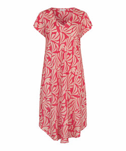 Nebili V-Neck Dress | Hibiscus Print | Masai Copenhagen