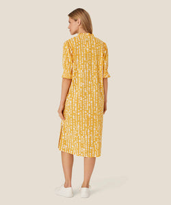 Nydela Smock Sleeve Dress | Solar Power Print | Masai Copenhagen