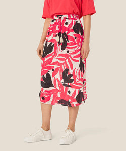 Silja Midi Skirt | Hibiscus Leaf Print | Masai Copenhagen