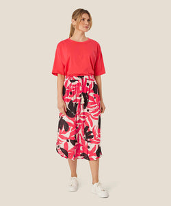 Silja Midi Skirt | Hibiscus Leaf Print | Masai Copenhagen