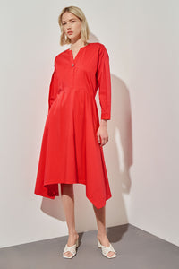 Midi Fit-and-Flare Dress