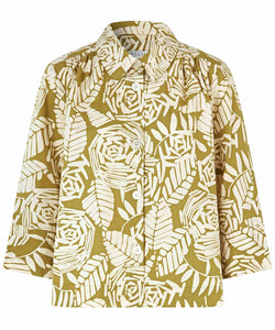 Idaki Button-Up Shirt | Willow Print | Masai Copenhagen