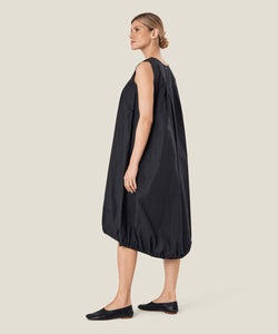 Otoba Sleeveless Dress, Black Solid | Meison Studio Presents Masai