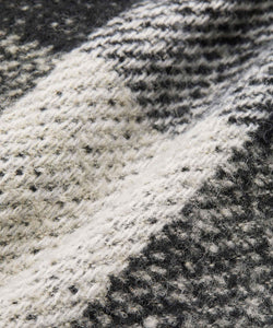Tagea Tie-Waist Sleeveless Coat | Black Plaid Print | Masai Copenhagen