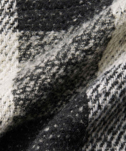 Tune Tie-Waist Coat | Black Plaid Print | Masai Copenhagen