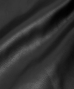 Jenali Faux Leather Jacket | Black Solid | Masai Copenhagen