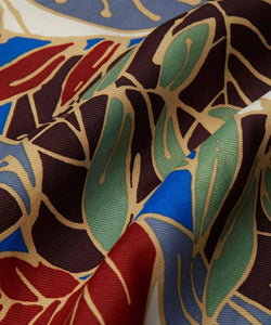 Bonitai Tie-Neck Top | Surf the Web Leaf Print | Masai Copenhagen