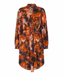 Nydema Shirt Dress | Spicy Orange Print | Masai Copenhagen