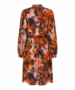 Nydema Shirt Dress | Spicy Orange Print | Masai Copenhagen