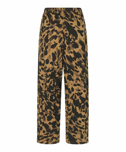 Penelope Soft Jersey Pants | Dijon Animal Print | Masai Copenhagen