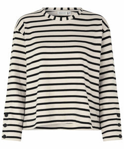 Balla Striped Long Sleeve Top | Masai Copenhagen