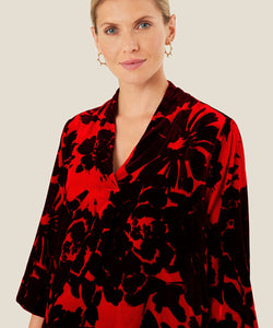 Blythe V-Neck Blouse | Scarlet Sage Print | Masai Copenhagen