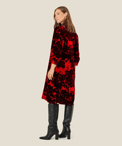 Nejalu Midi Dress | Scarlet Sage Print | Masai Copenhagen