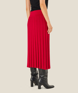 Silke Knit Midi Skirt | Scarlet Sage Solid | Masai Copenhagen