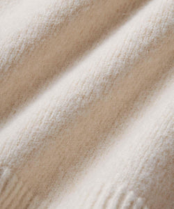 Faye Half Button-Up Sweater | Whitecap Solid | Masai Copenhagen