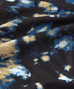 Gaiaba Smock-Sleeve Tunic | Dull Gold Print | Masai Copenhagen