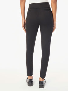 Plus Size Compression Pull-On Dress Pants in the Color Jones Black | Jones New York