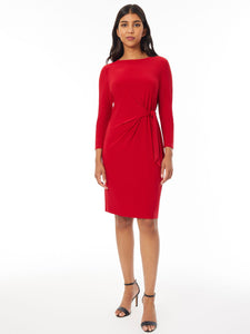 Olivia Dress, Everyday Knit, Fire Red | Meison Studio Presents Kasper