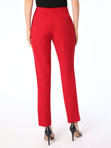 Harlow Pant, Iconic Stretch Crepe, Fire Red | Meison Studio Presents Kasper