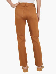 Plus Size Lexington Straight Leg Jeans in the Color Caramel | Jones New York
