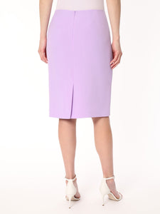 Plus Vivien Skirt, Iconic Stretch Crepe, Lavender Mist | Meison Studio Presents Kasper