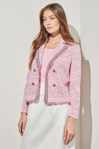 Scoop Neck Knit Tank, Perfect Pink, Perfect Pink | Meison Studio Presents Ming Wang