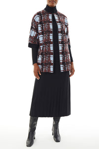 Plus Size Pleated Soft Knit Maxi Skirt – Ming Wang