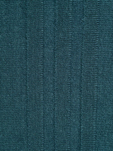 A-Line Textural Stripe Cashmere Midi Skirt, Marine Teal, Marine Teal | Misook